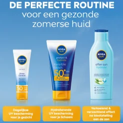 NIVEA Sun Protect & Hydrate Zonnecrème Invisible Finish SPF 50+ 150 ml