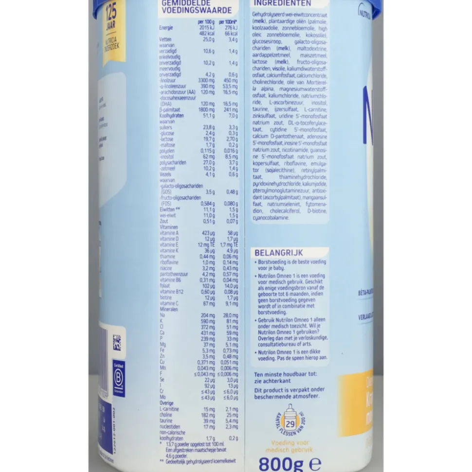 Nutrilon Omneo Comfort 1 800 gr