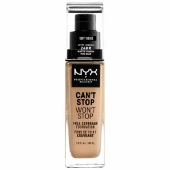 NYX Can't Stop Won't Stop Foundation Soft Beige 30 ml