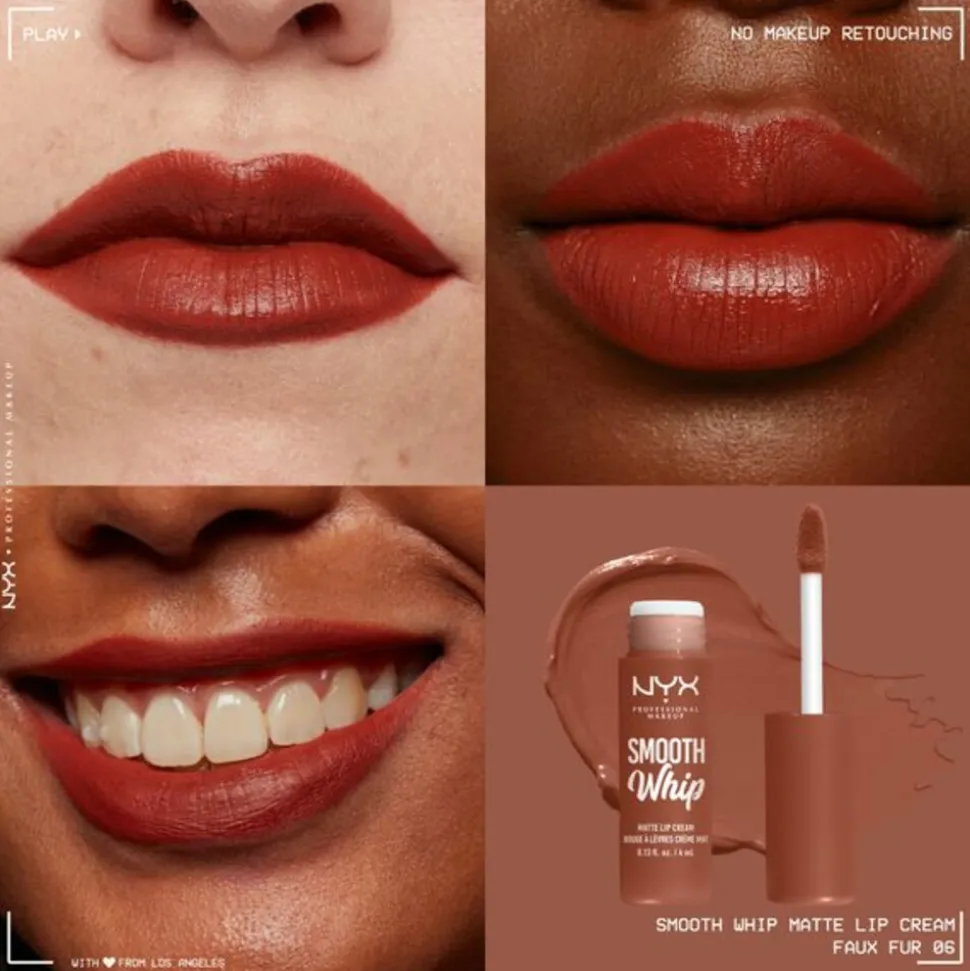 NYX Smooth Whip Matte Lip Cream Faux Fur 4 ml