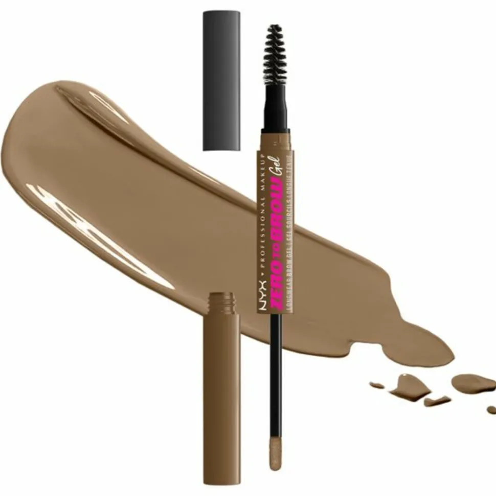 NYX Zero To Brow Wenkbrauwgel Taupe 1 stuk
