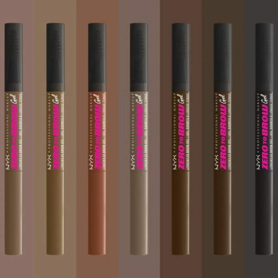 NYX Zero To Brow Wenkbrauwgel Taupe 1 stuk