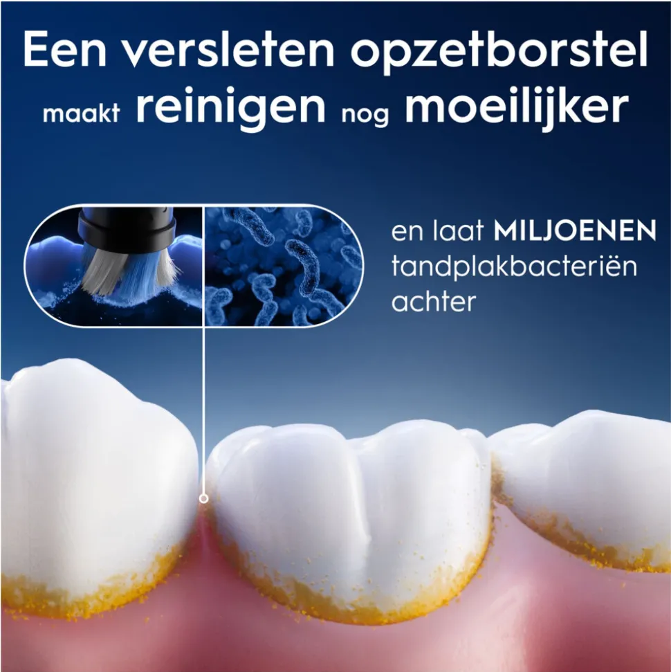 Oral-B Opzetborstels iO Ultimate Clean Wit 10 stuks