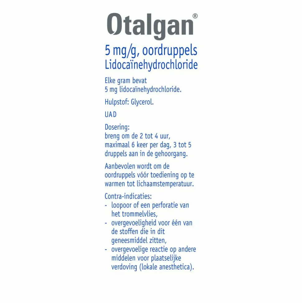 Otalgan Oordruppels 12 gr