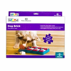 Outward Hound Nina Ottosson Dog Brick Kunststof Blauw 31,5 x 21 x 4 cm