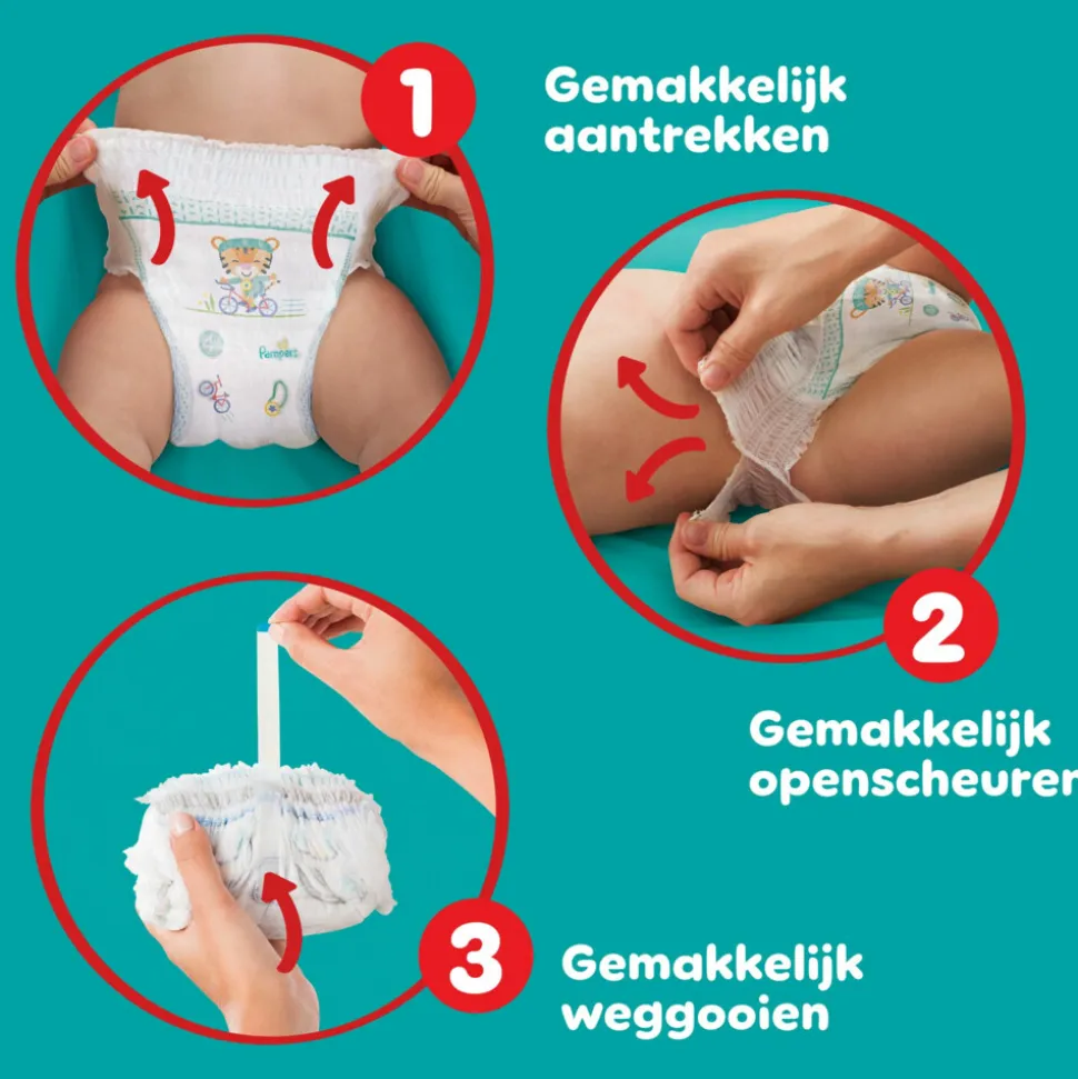 Pampers Baby Dry Luierbroekjes Maat 6 (13-19 kg) 138 stuks