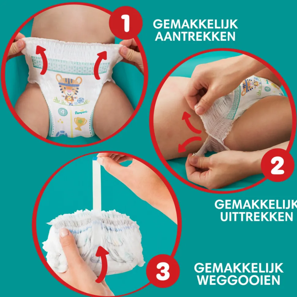 Pampers Baby Dry Luierbroekjes Maat 3 (6-11 kg) 192 stuks