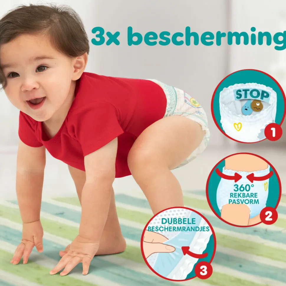 Pampers Baby Dry Luierbroekjes Maat 3 (6-11 kg) 192 stuks