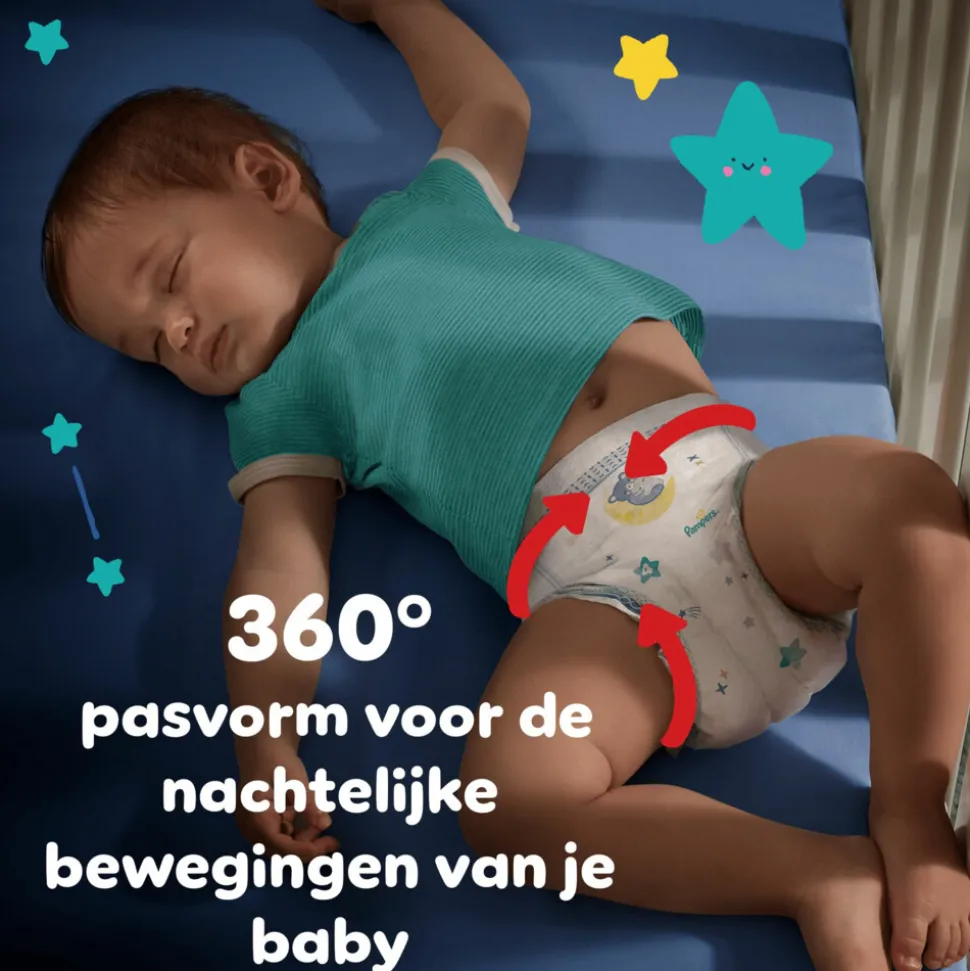 Pampers Baby Dry Night Pants Luierbroekjes Maat 5 (11kg-17kg) 160 stuks