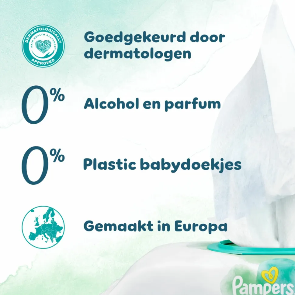 Pampers Billendoekjes Harmonie 18x46 = 828 stuks