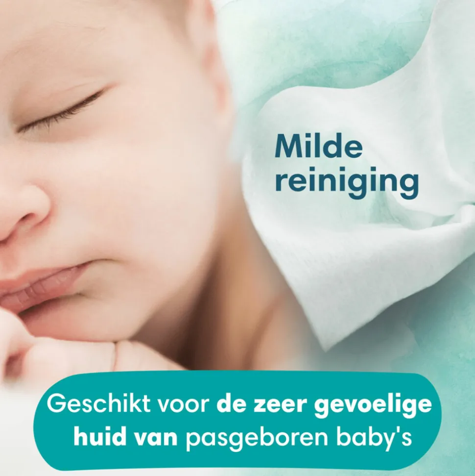 Pampers Billendoekjes Harmonie Aqua 9x48 = 432 stuks