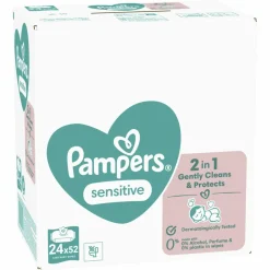 Pampers Billendoekjes Sensitive Navulpak 24x52 = 1248 stuks