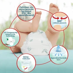 Pampers Harmonie Luierbroekjes Maat 5 (12-17 kg) 144 stuks