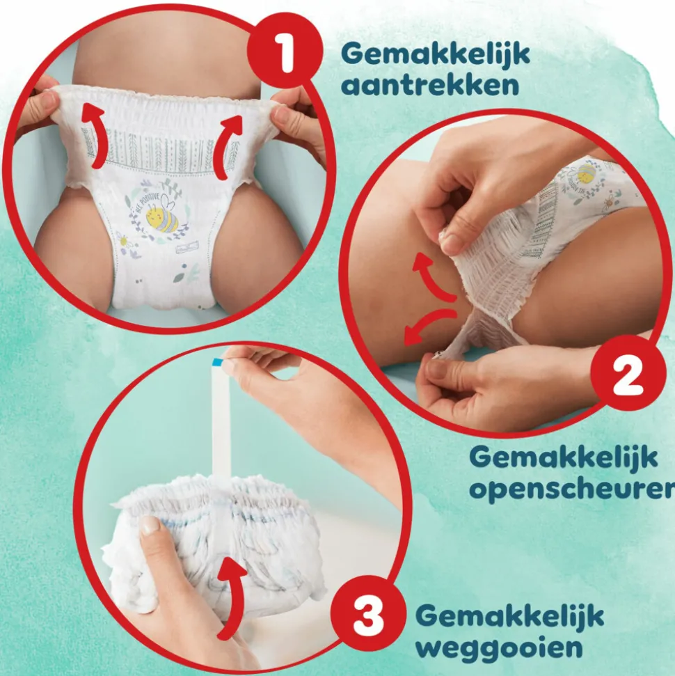 Pampers Harmonie Luierbroekjes Maat 6 (15+ kg) 132 stuks