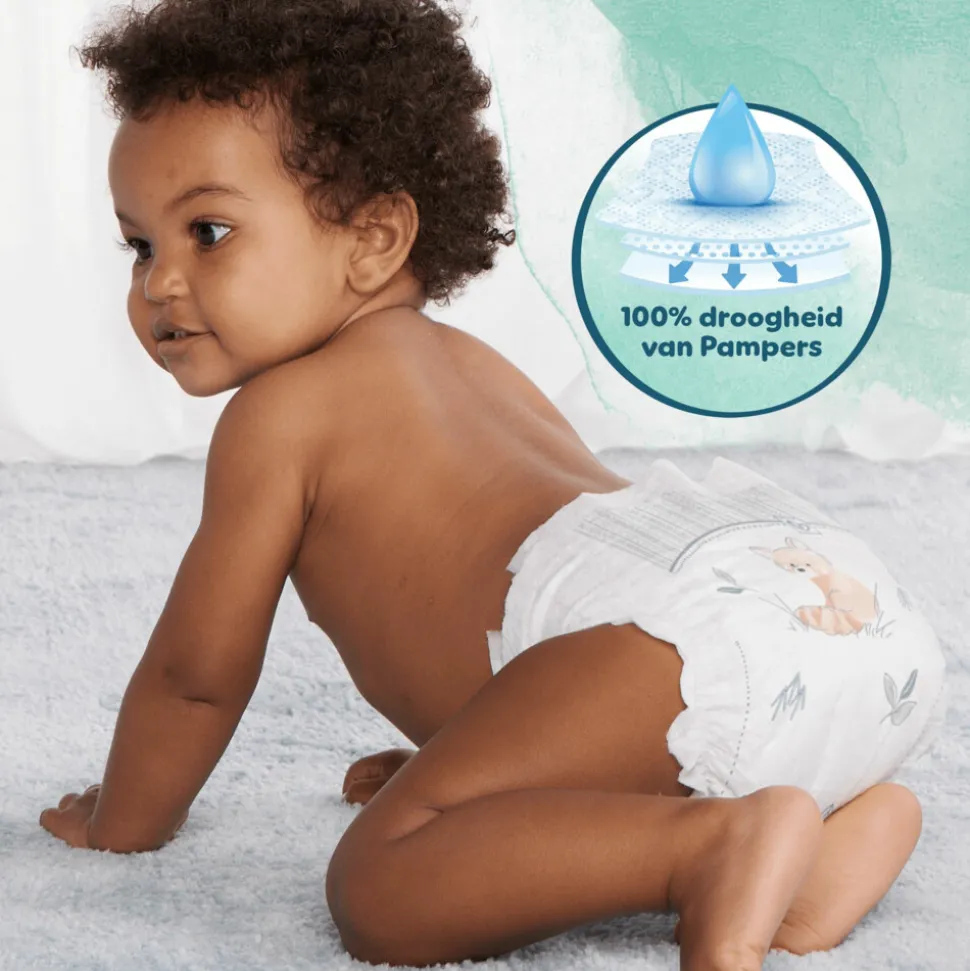 Pampers Harmonie Luiers Maat 4 (9 - 14 kg) 174 stuks