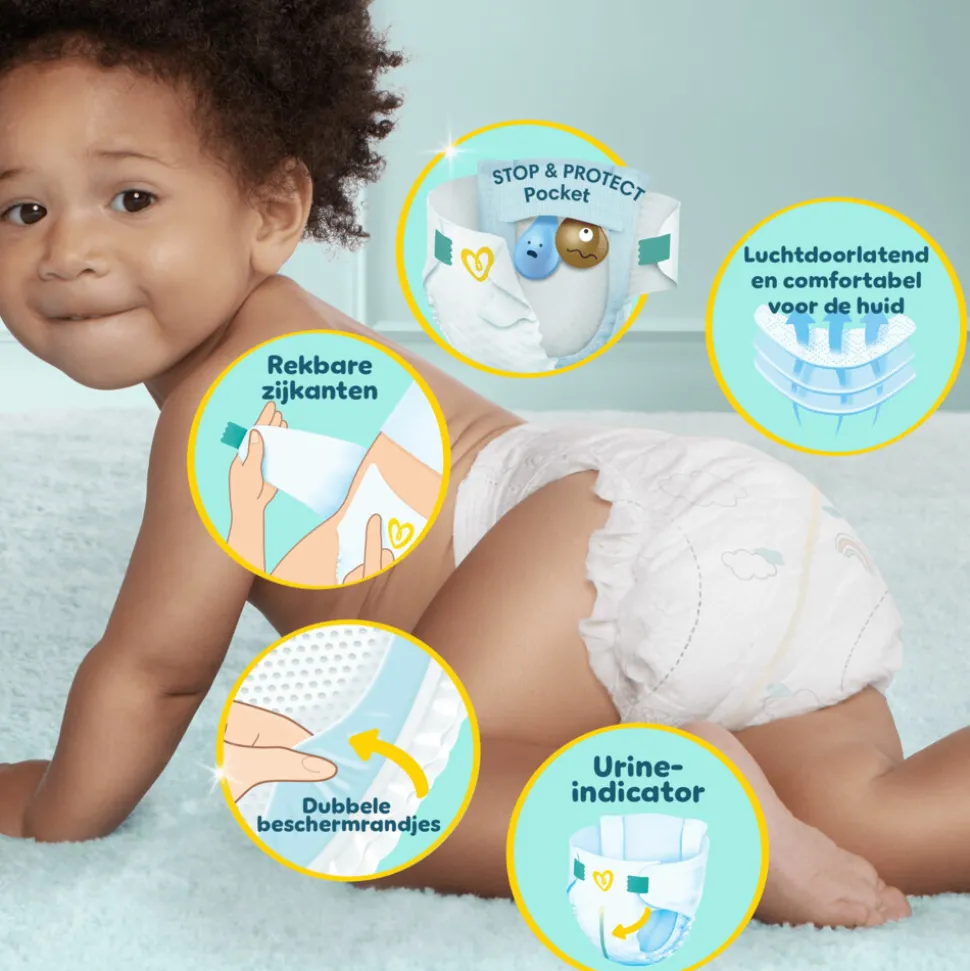 Pampers Premium Protection Luiers Maat 6 (13-18 kg) 144 stuks