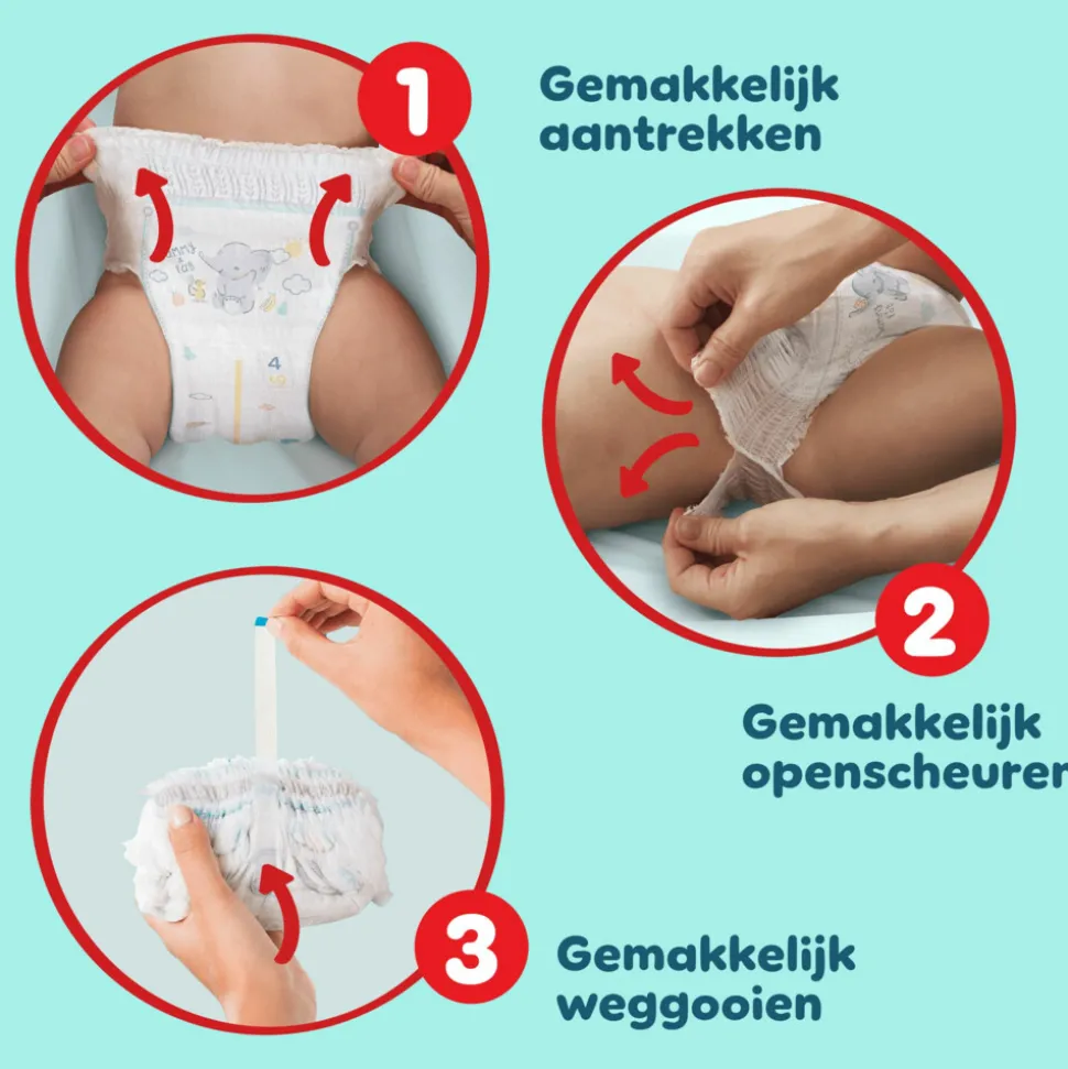 Pampers Premium Protection Luierbroekjes Maat 3 (6-11 kg) 192 stuks