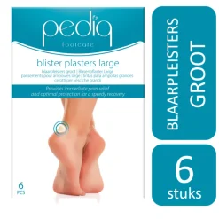 Pediq Blaarpleisters Groot 6 stuks