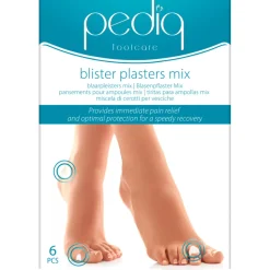 Pediq Blaarpleisters Mix 6 stuks
