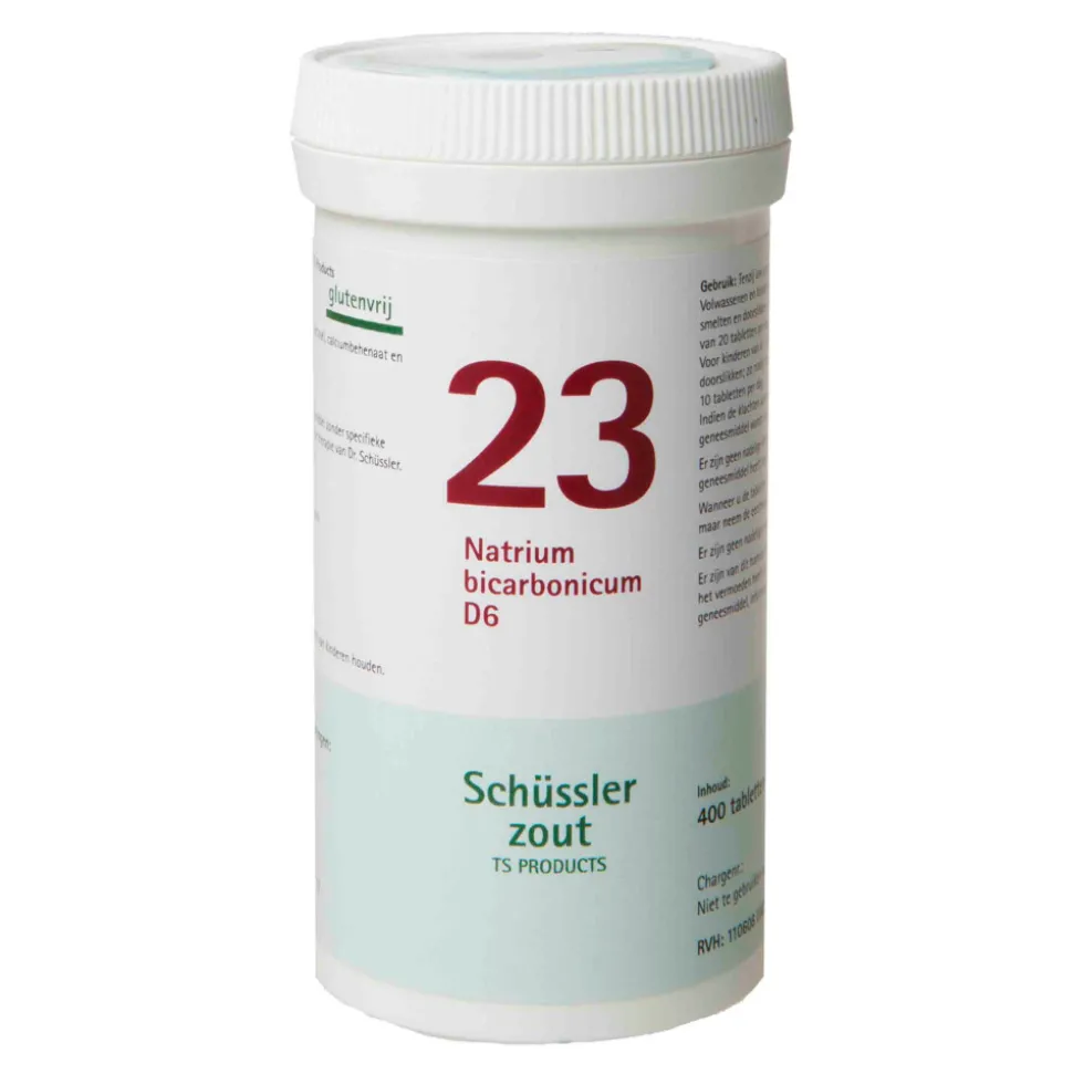 Pfluger Schussler Zout nr 23 Natrium bicarbonicum D6 400 tabletten