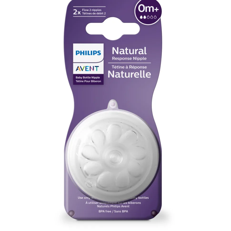 Philips Avent Flesspeen Natural Response Flow 2 2 stuks