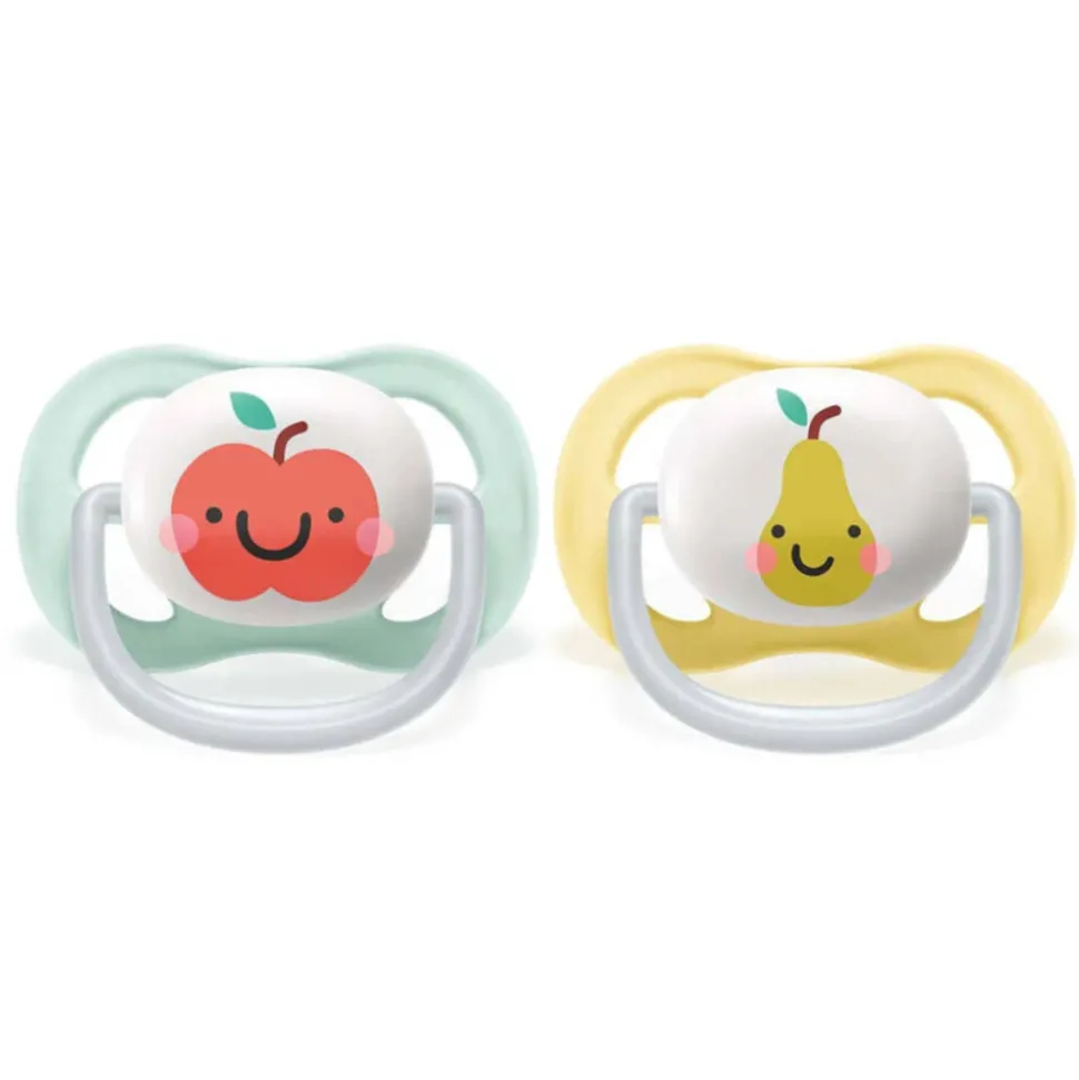Philips Avent Fopspeen Ultra Air 0-6 mnd Fruit 2 stuks