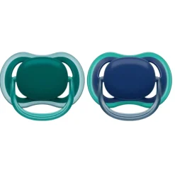 Philips Avent Ultra Air Fopspeen 6-18 mnd Groen Blauw 2 stuks