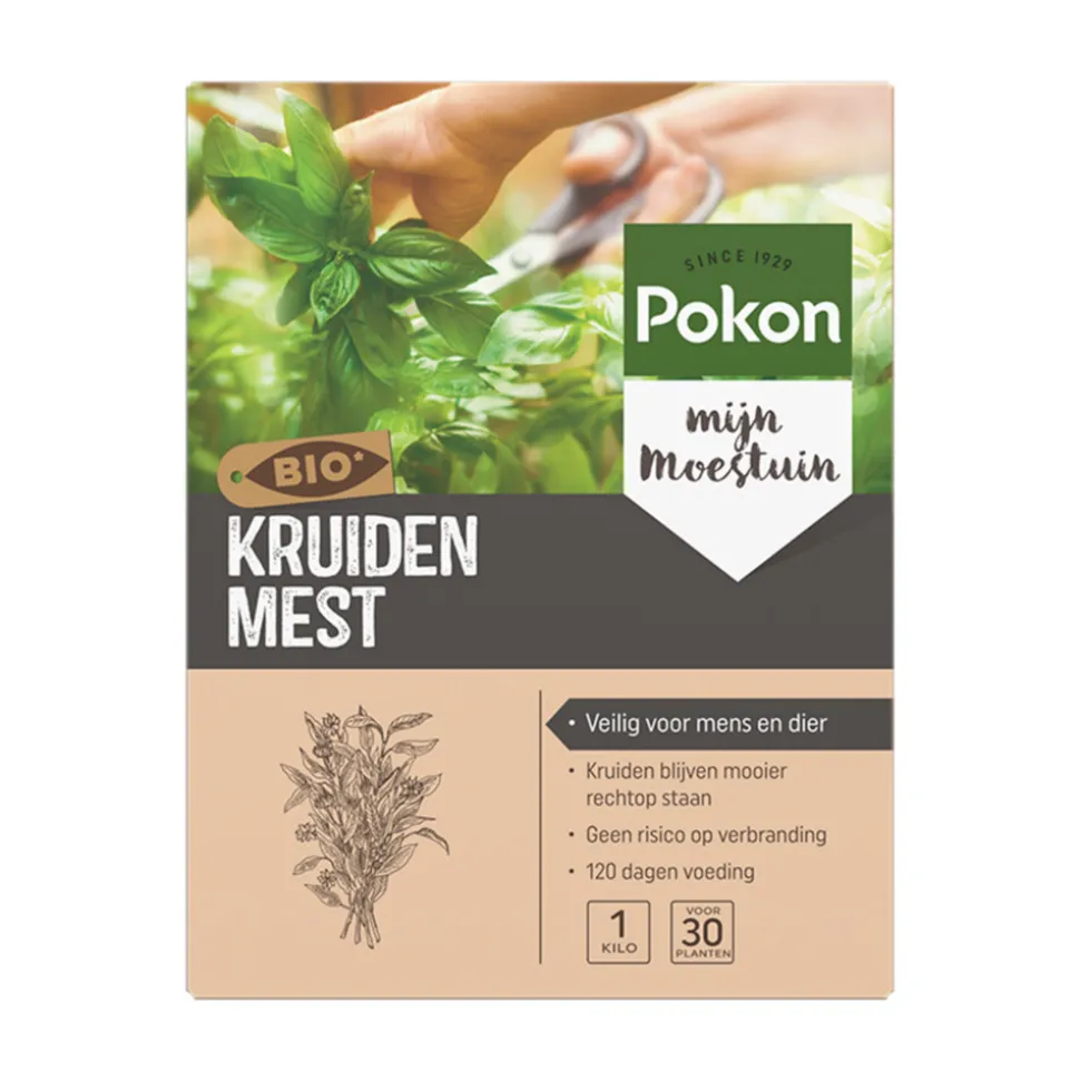 Pokon Bio Kruiden Mest 1 kg