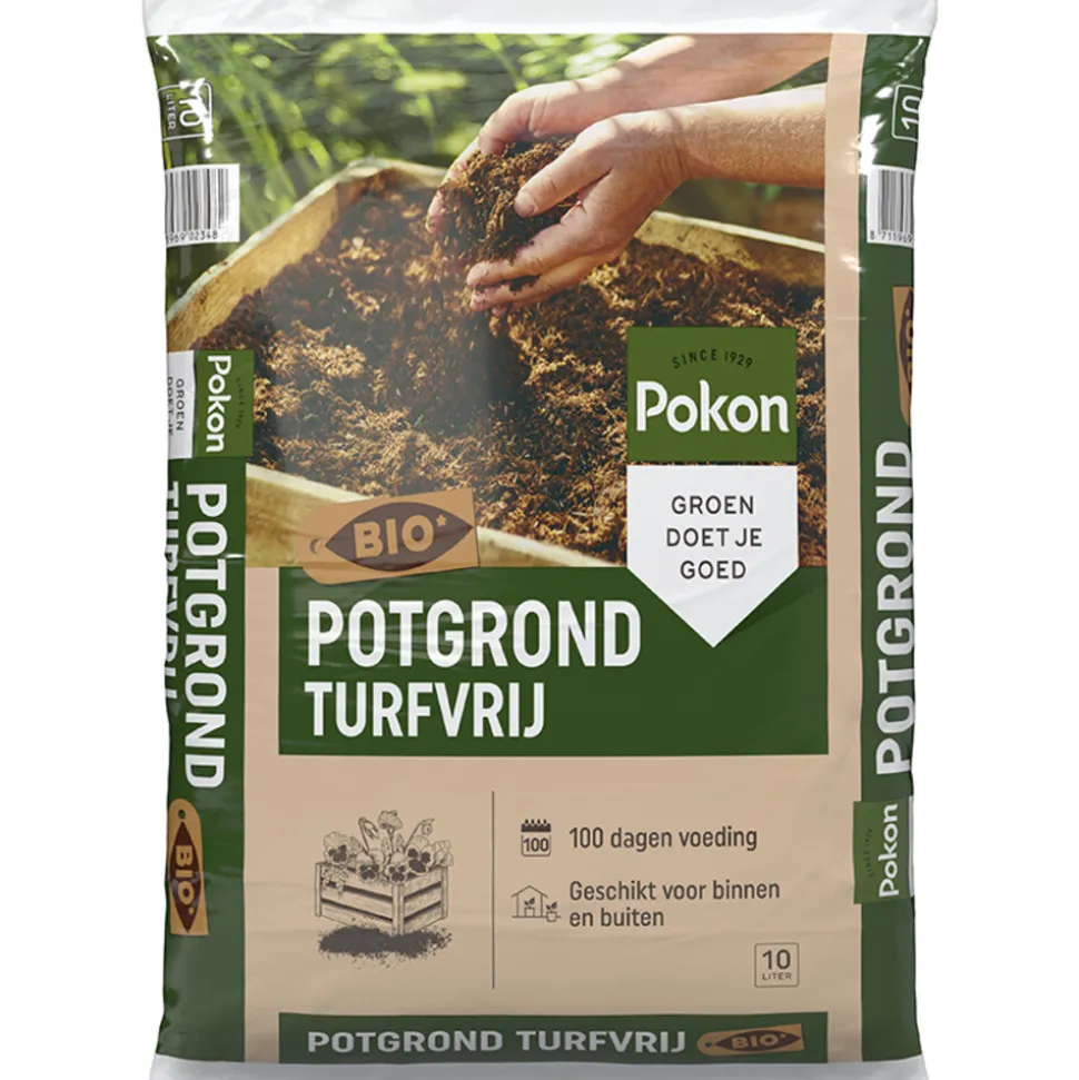 Pokon Bio Turfvrij Potgrond 10 liter