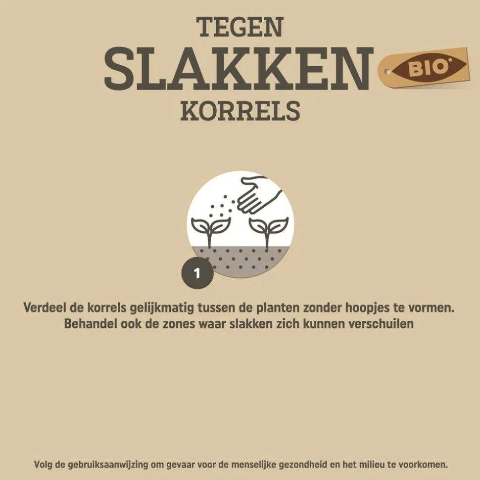 Pokon Tegen Slakken Korrels Biologisch 225 gr