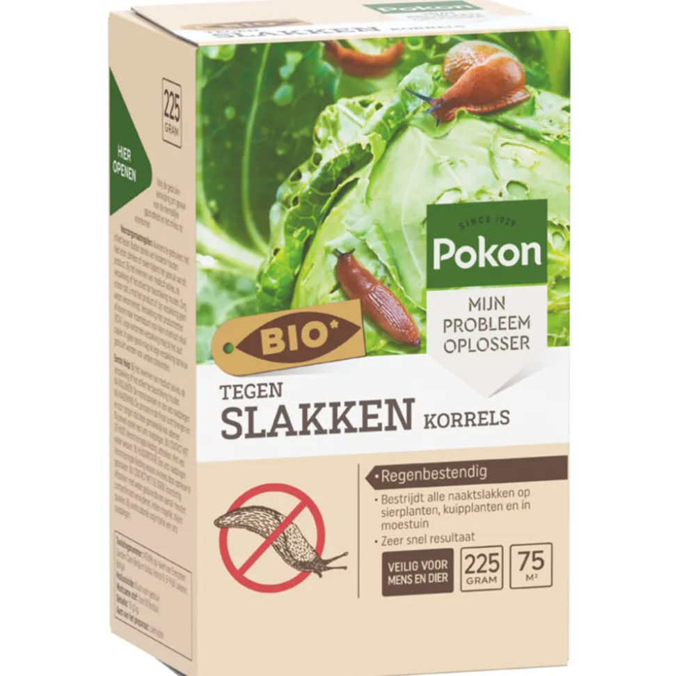 Pokon Tegen Slakken Korrels Biologisch 225 gr