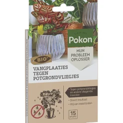 Pokon Vangplaatjes tegen Potgrondvliegjes Biologisch 15 stuks