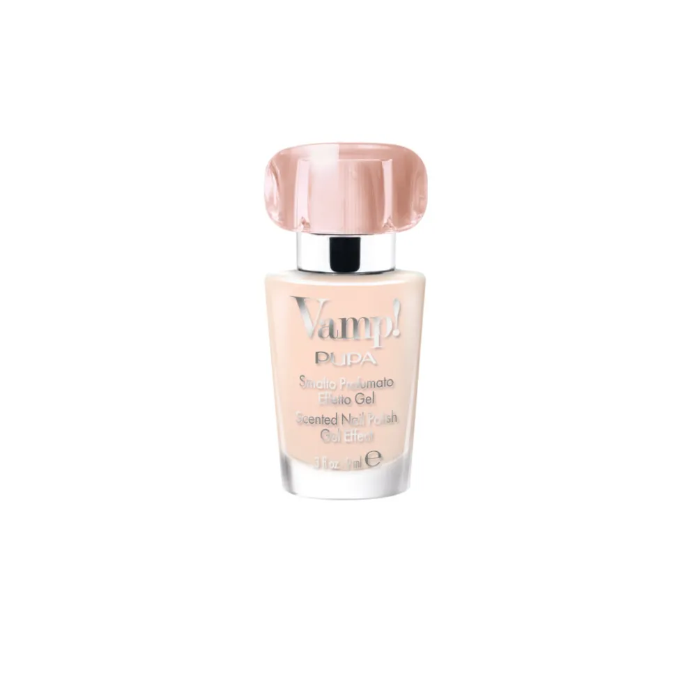 PUPA Milano VAMP! Scented Nail Polish Gel Effect 126 True Nude 9 ml
