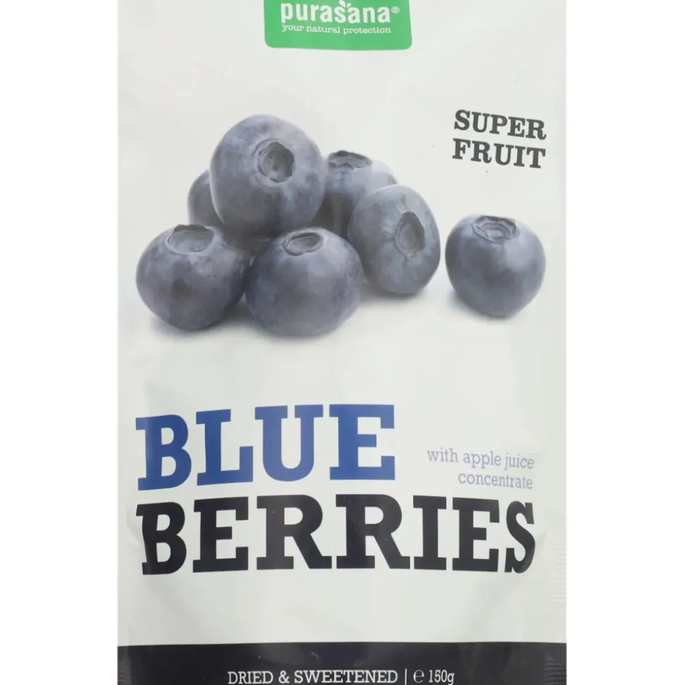 Purasana Blauwe Bessen Conventioneel 150 gr
