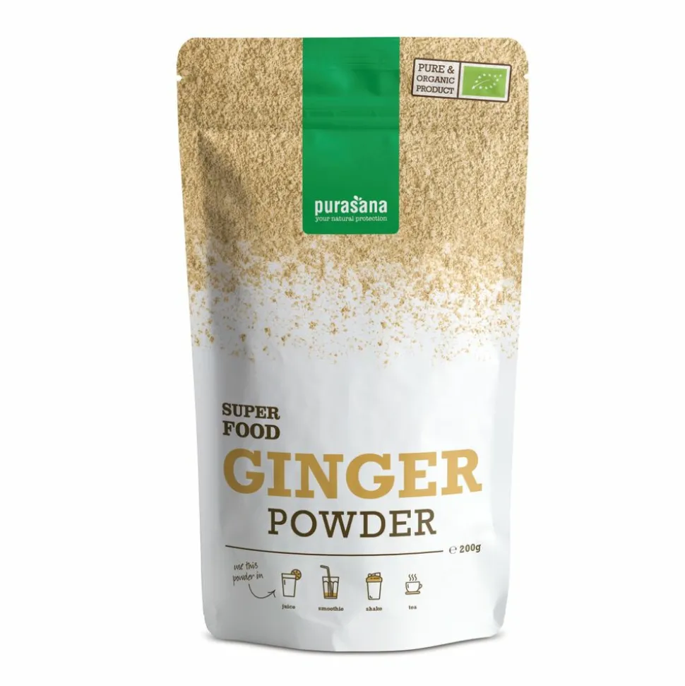 Purasana Gember Poeder Bio 200 gr