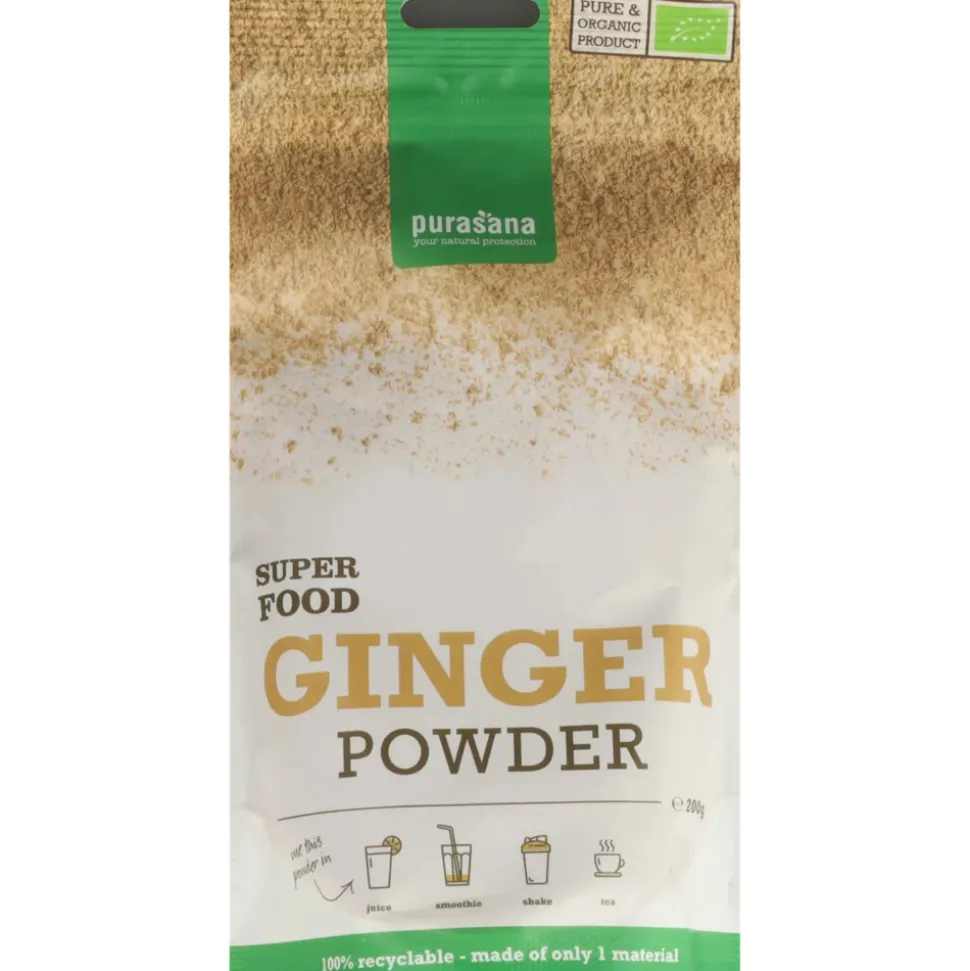 Purasana Gember Poeder Bio 200 gr