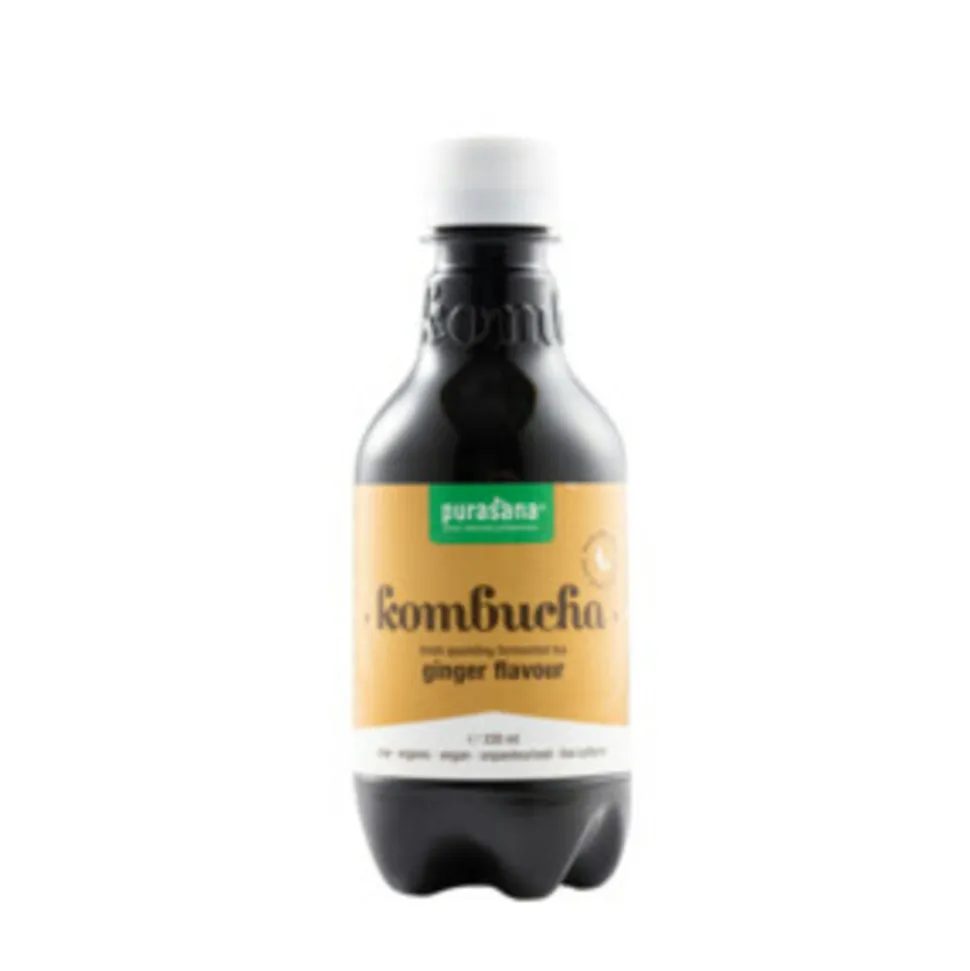 Purasana Kombucha Drank Gember Bio 330 ml
