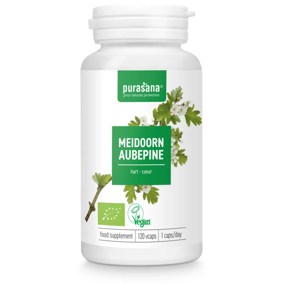 Purasana Meidoorn 120 vegacapsules
