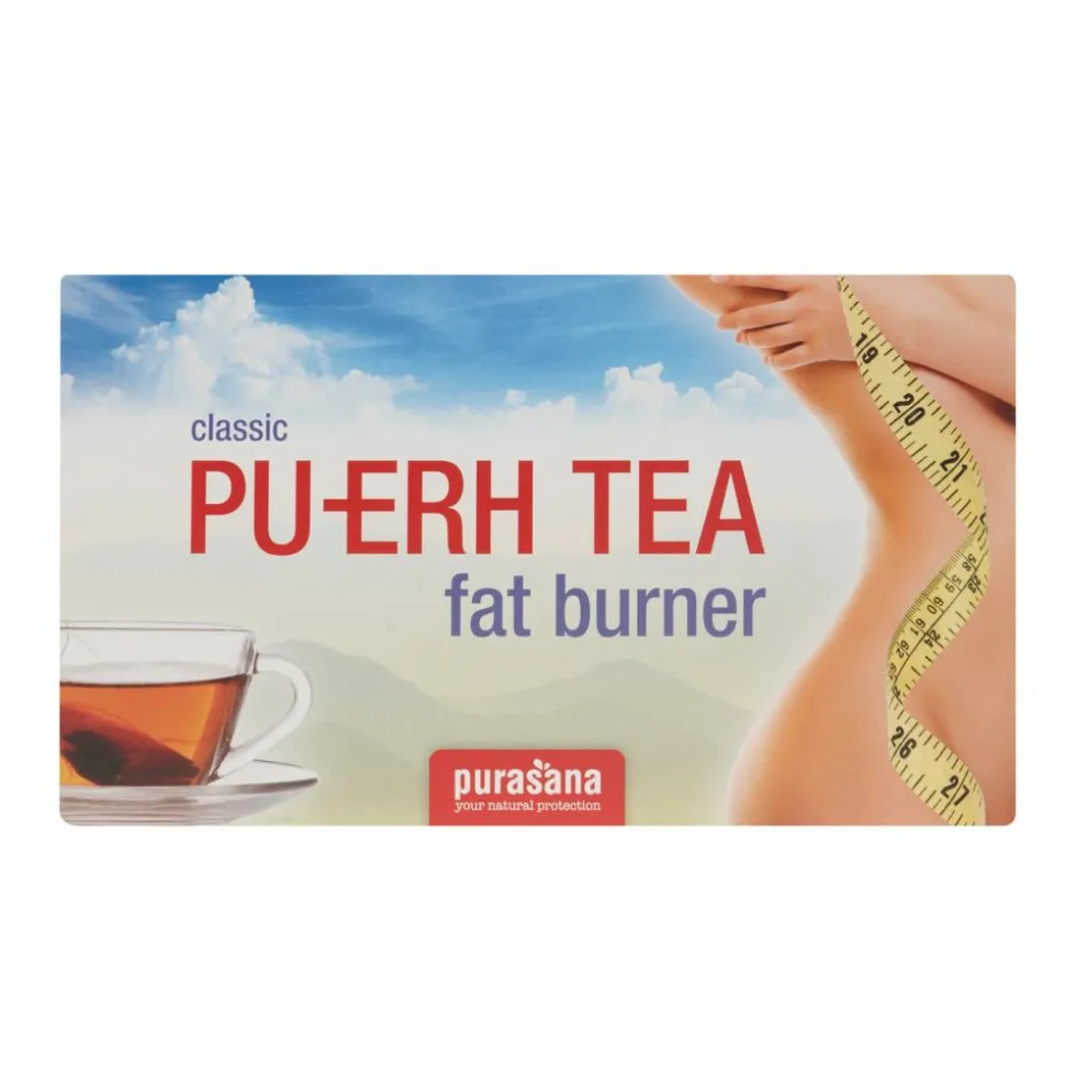 Purasana Pu-Erh Tea 20 Thee Builtjes 36 gr