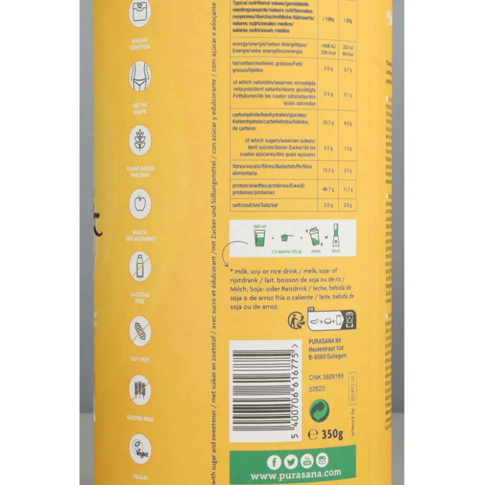 Purasana Shape & Control Vanille 350 gr