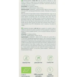 Purasana Single Plants Powders Groene Thee Extract Bio 120 capsules