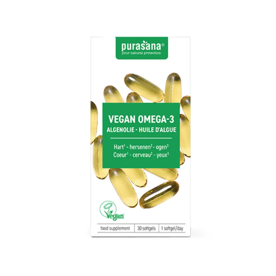 Purasana Vegan Omega-3 30 softgels