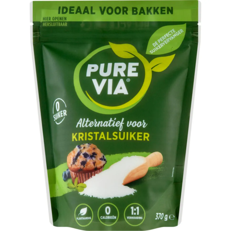 Pure Via Kristalsuiker 370 gr