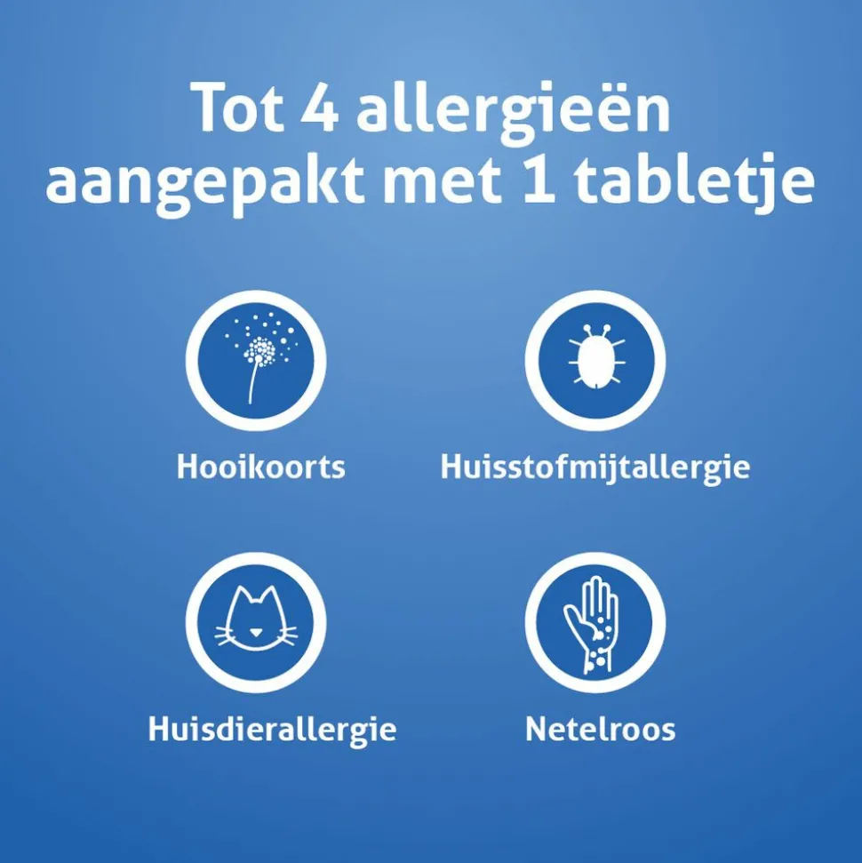 Reactine Hooikoorts 10mg 21 tabletten