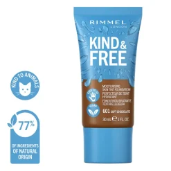 Rimmel KIND & FREE Vegan Foundation 601 Soft Chocolate 30 ml