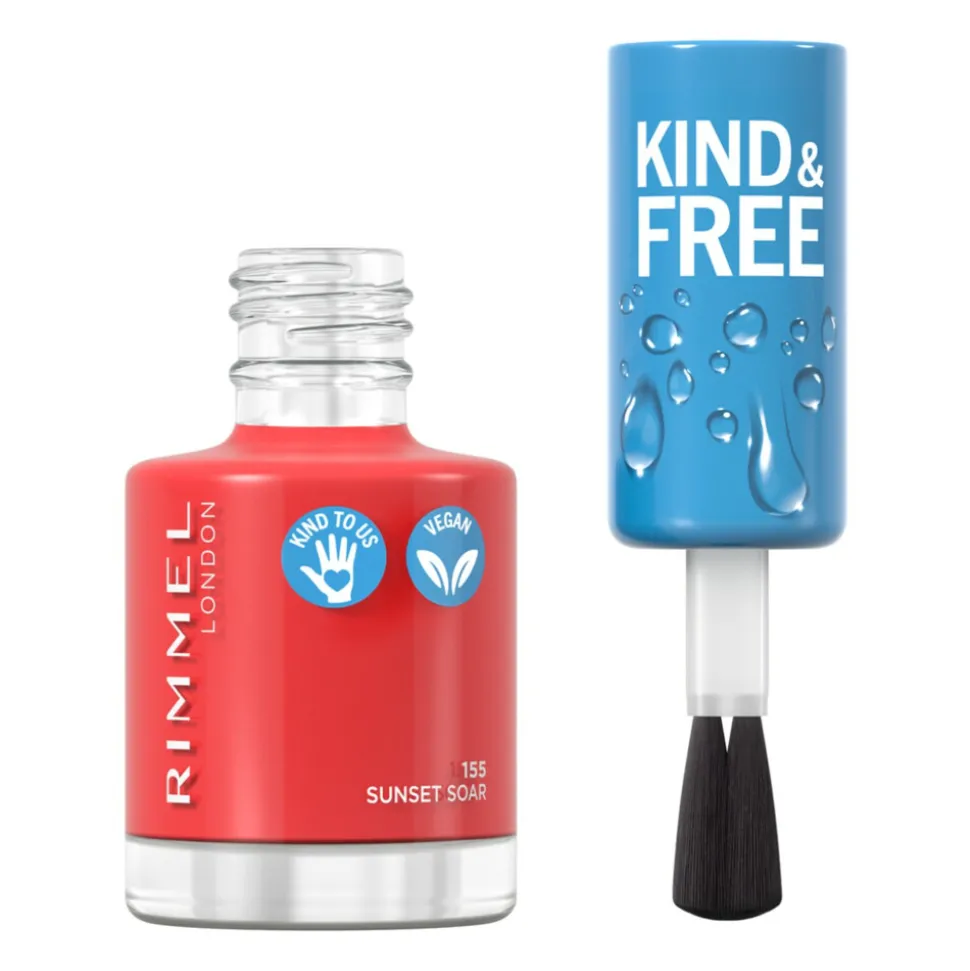 Rimmel KIND & FREE Vegan Nagellak 155 Sunset Soar 8 ml