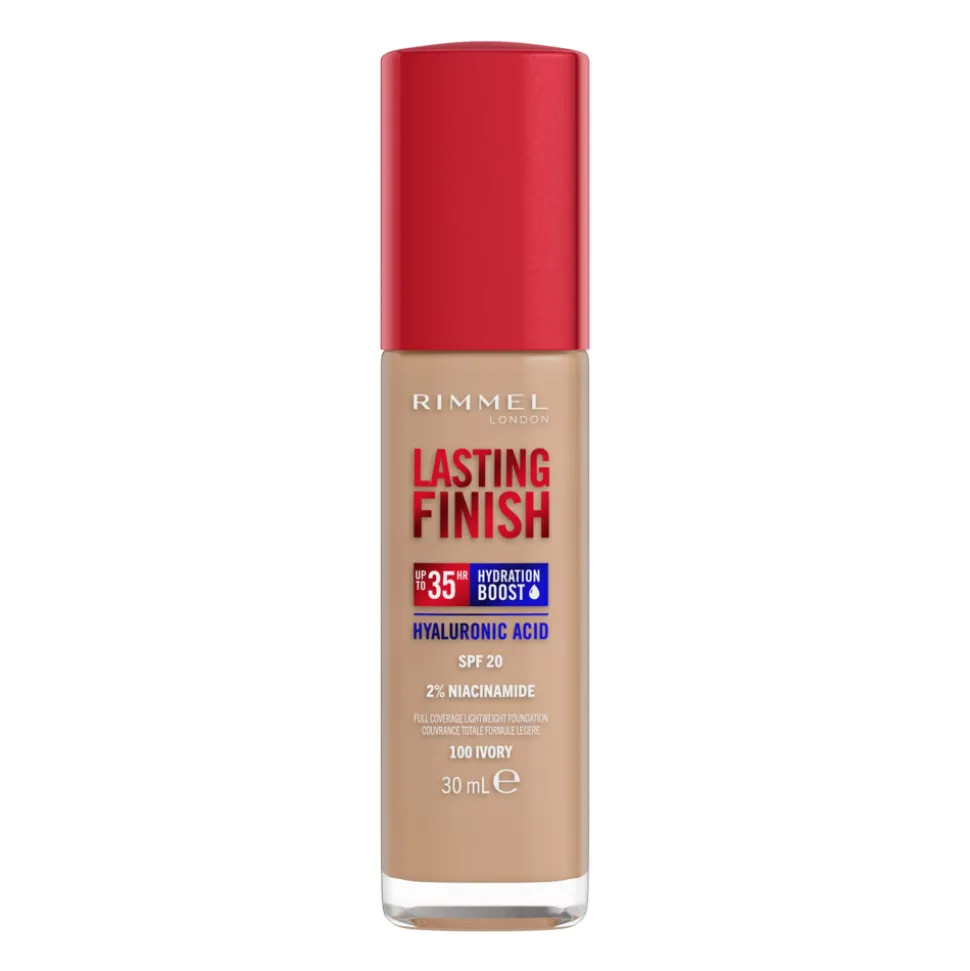 Rimmel Lasting Finish 35H Foundation Ivory 100 30 ml