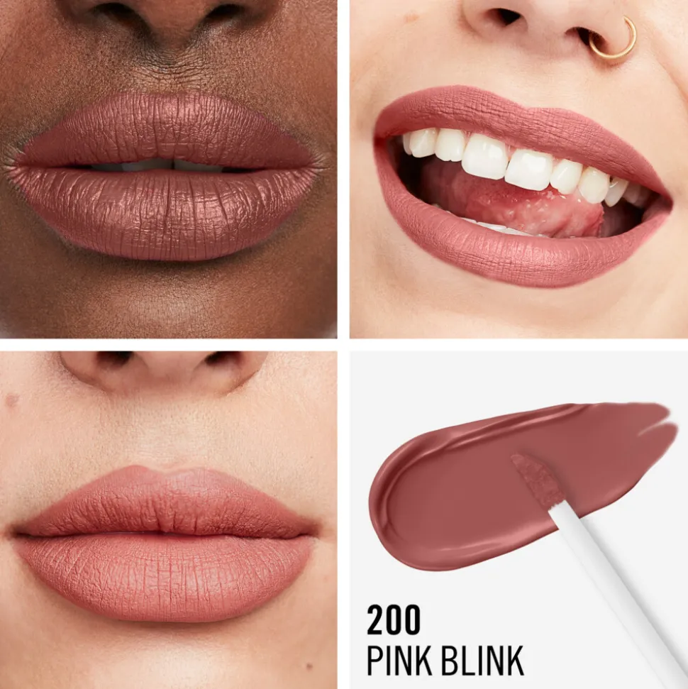 Rimmel Lasting Mega Matte Liquid Lipstick Pink Blink 200 7.4 ml