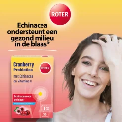 Roter Cranberry & Probiotica 30 capsules