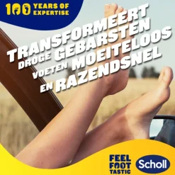 Scholl Velvet Smooth Voetvijl Diamantkristallen Anti-Eelt
